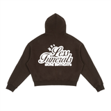 I don't wanna die fleece zip-up